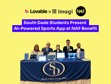 How NAF Students Used AI to Build a Real Prototype for Athlete Performance