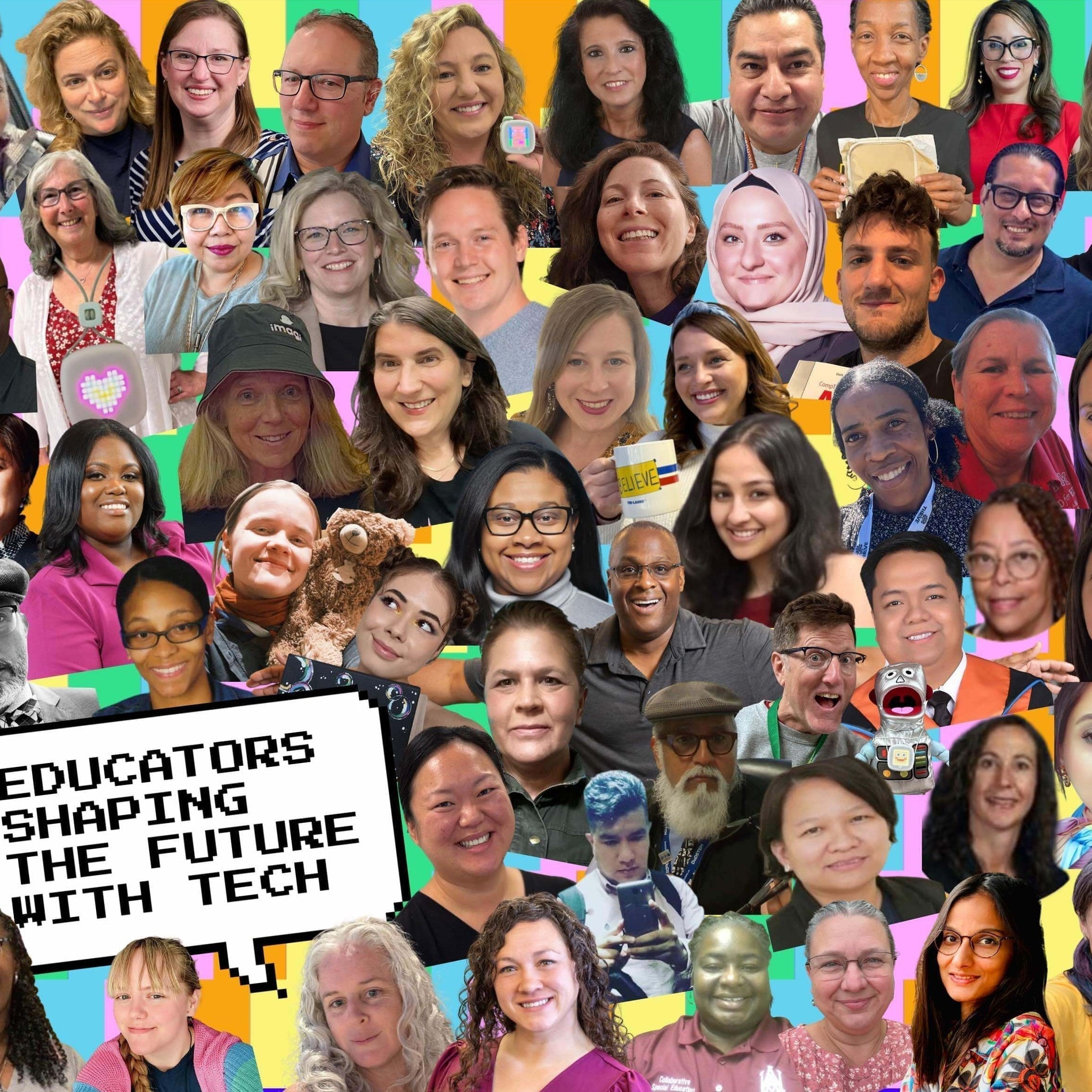 Collage of Educator Ambassadors 2025-26