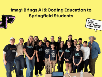 imagi Visits Schools in Springfield, MA to Bring Creative Coding and AI Literacy into the Classroom