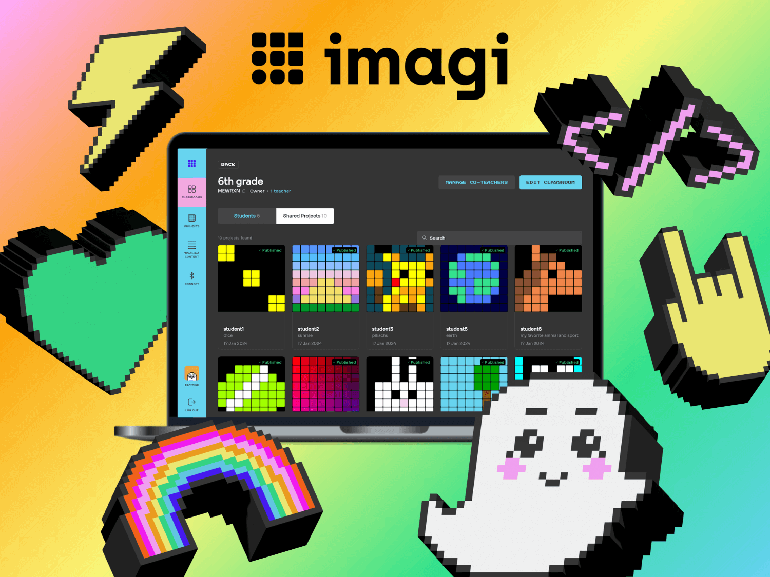 Python Creative Cover Image Creative Coding with Python and AI | imagi Hour of AI